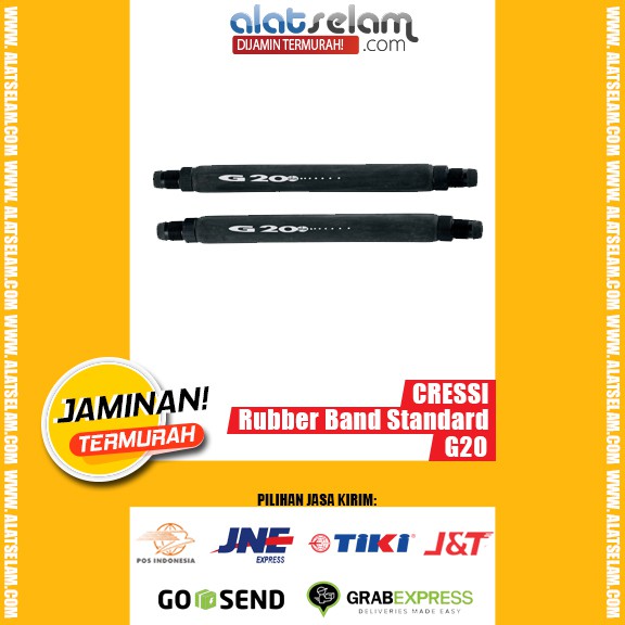 Cressi Rubber Band Standard G20 19.5mm 25.5cm (Speargun 95-100cm) FA400036 / Karet Speargun