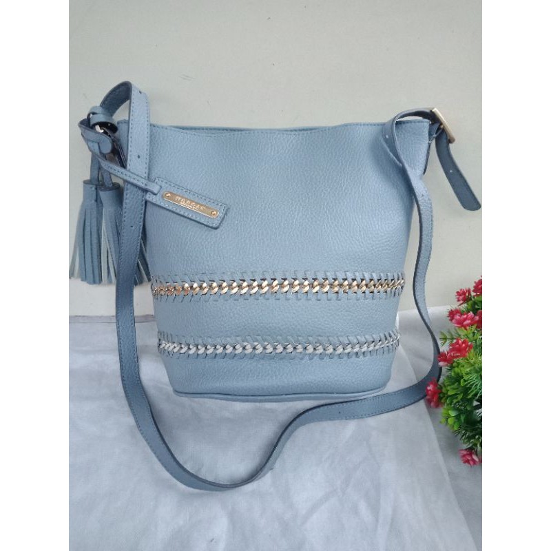MORGAN DE TOI ORIGINAL BUCKET BAG, LIKE NEW, FULL KULIT ASLI, MANTULL