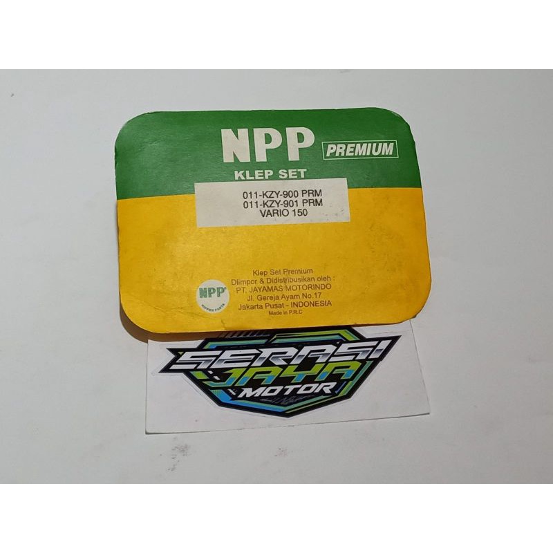 NPP PAYUNG KLEP VARIO 150 F1