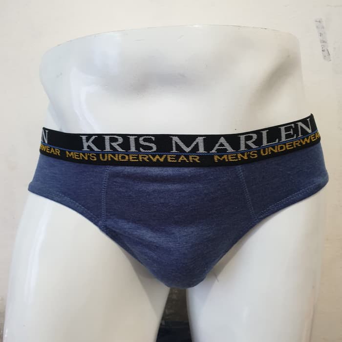 3pcs Celana Dalam Pria Kris Marlen Size M L XL Import / CD Cowok Murah Isi 3pcs / Man Brief Murah