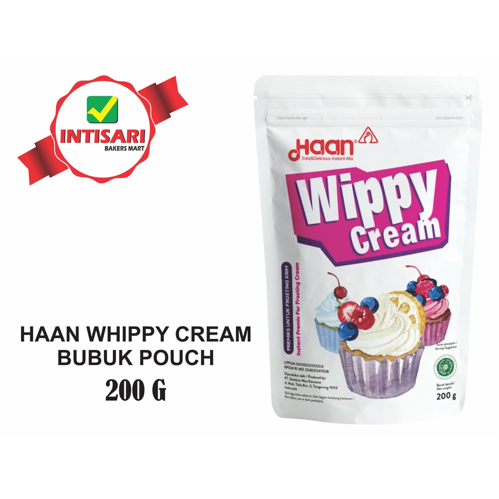 

HAAN WHIPPY CREAM POUCH 200 G