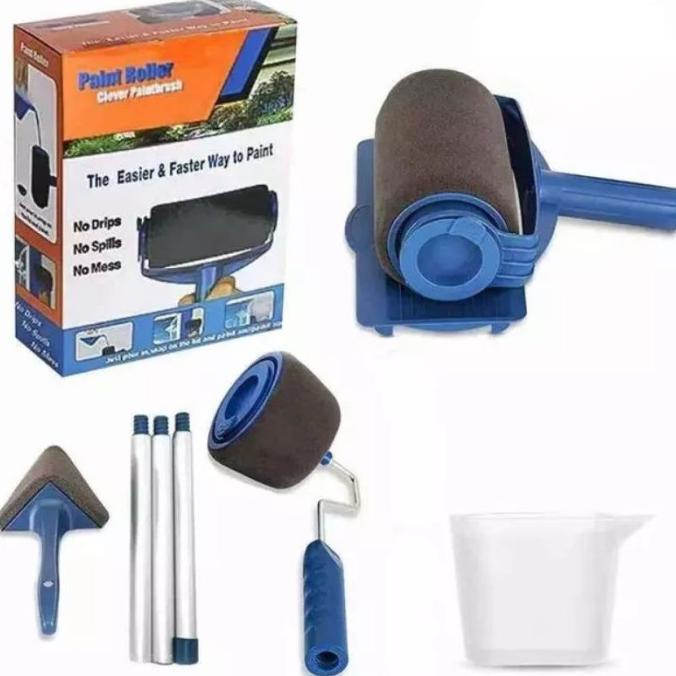 Paint Roller Pro Kuas Cat Tembok Anti Tumpah 8 in 1