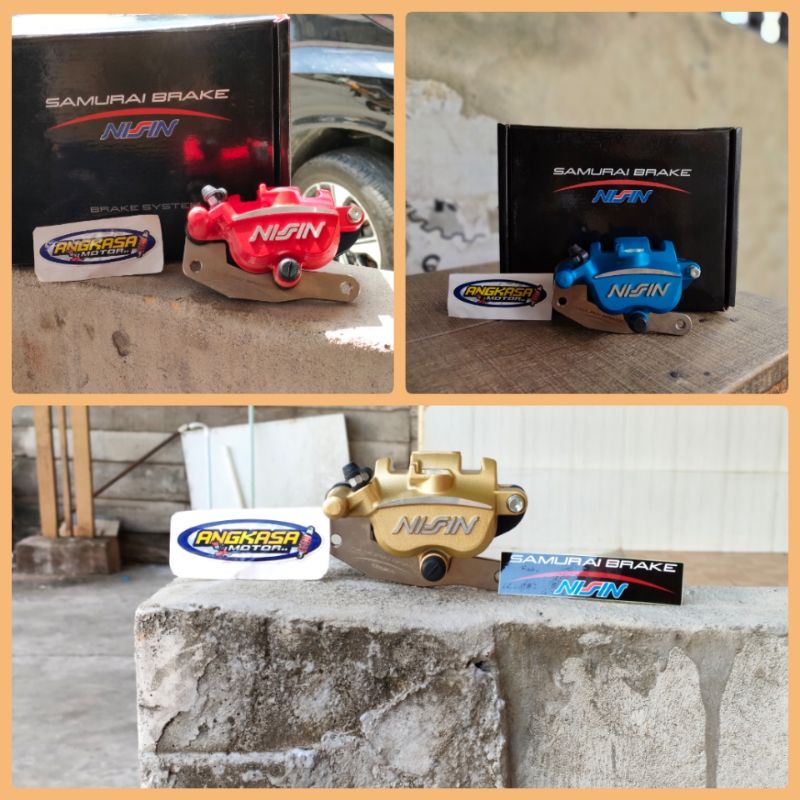 kaliper nissin samurai break 190mm matic Honda beat scoopy vario genio dll original nissin samurai