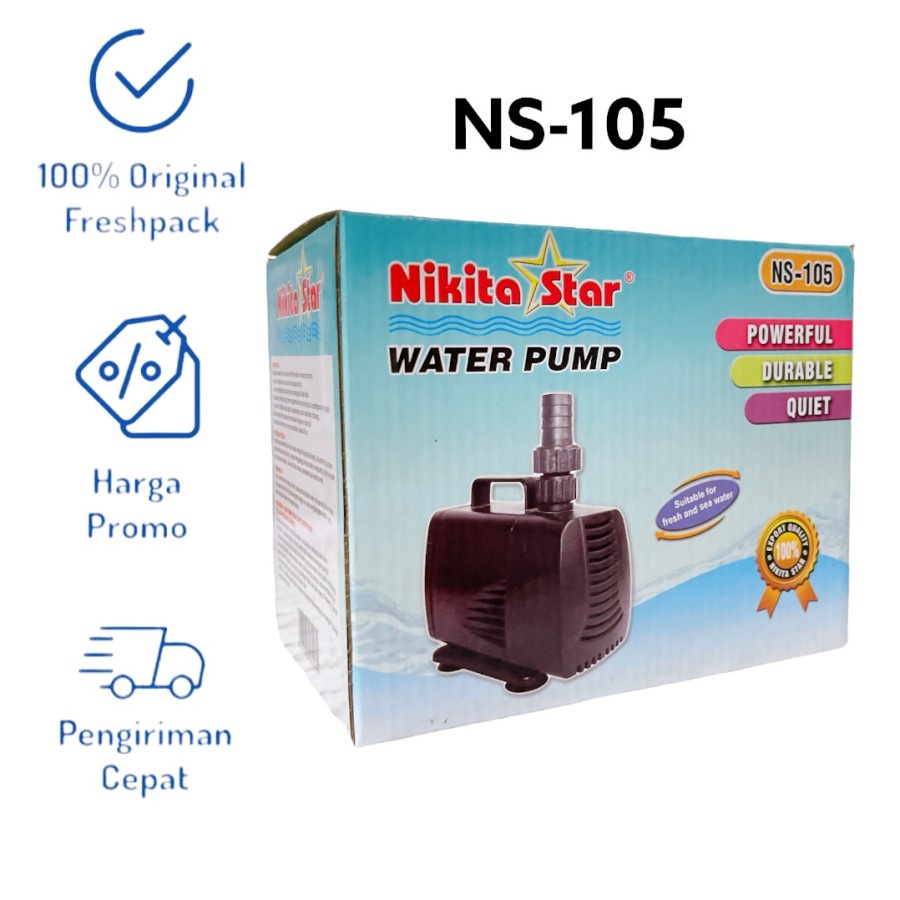 POMPA AQUARIUM NIKITA STAR NS 105/ NS105 WATER PUMP NIKITA