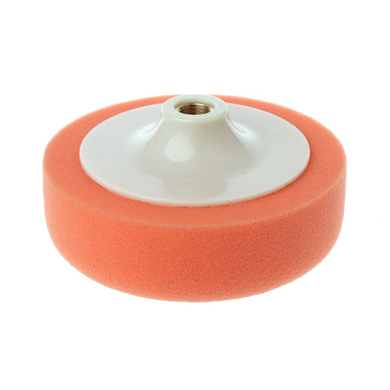 CRE  6 Inch 15cm Auto Car Polishing Buffing Polishing Pad Sponge Wheel Waxing Orange