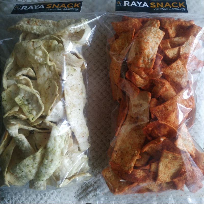 

Raya snack - Kerupuk slondok gurih 225 gram