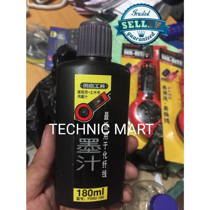 

Tinta Hitam Chalk Line/ Sipatan Tajima 10 meter PS-SUM-R Japan