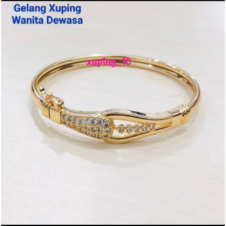 Gelang tangan xuping wanita dewasa gold G02424