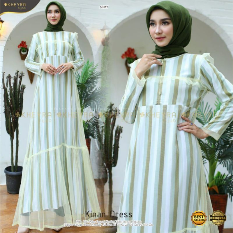 KINAN DRESS BY KHEYRA HIJAB