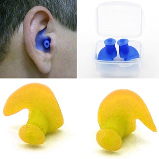 DONG ZHUR Penutup Telinga Ear Plug Renang Anti Air   Yellow