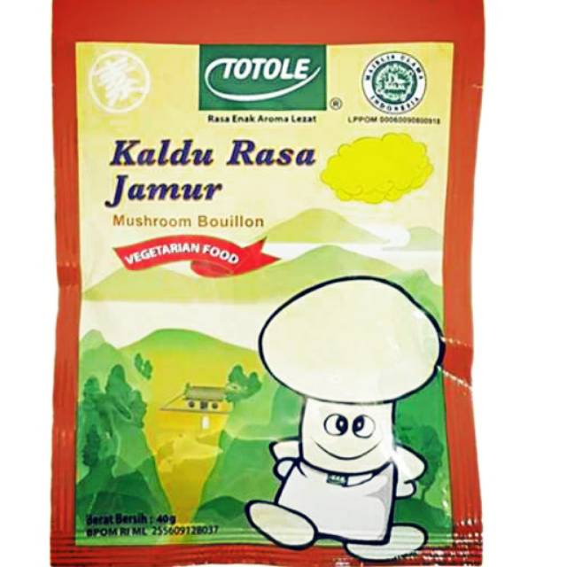 

TOTOLE KALDU RASA JAMUR 40 GRAM