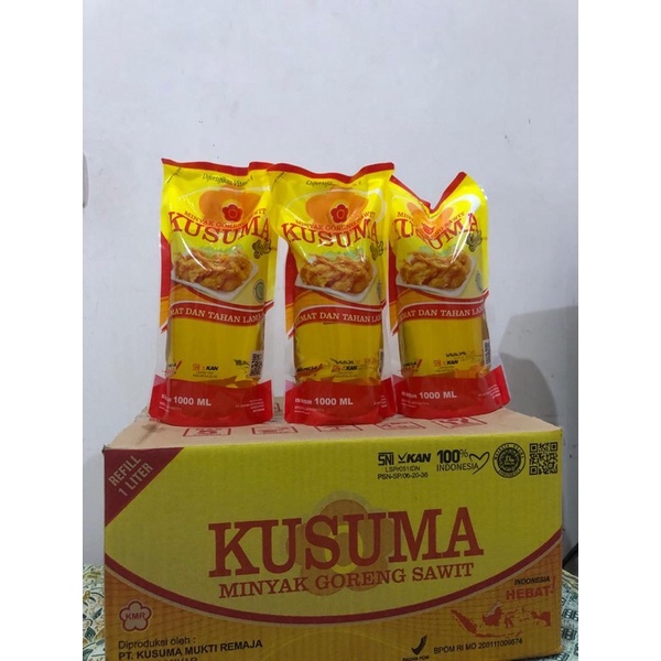 

Minyak Kusuma 1 L. 100% asli