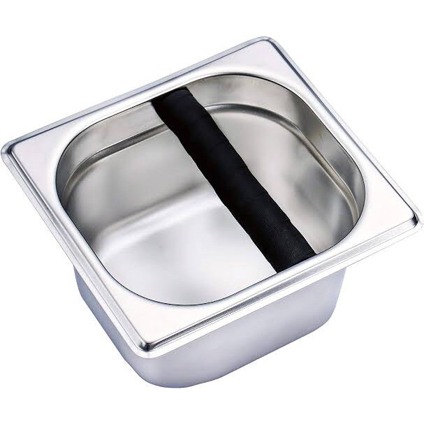 Knockbox Stainless Tempat pembuangan ampas kopi