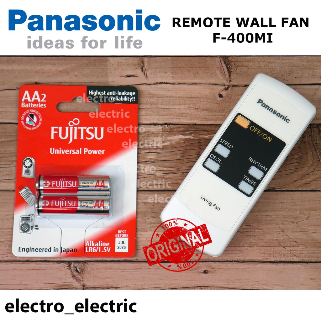 Remote Kipas Angin Panasonic F-400MI