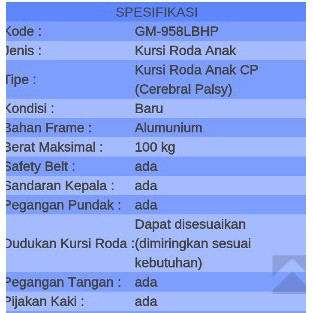 53 Kursi Roda Anak Cp Gratis Terbaru