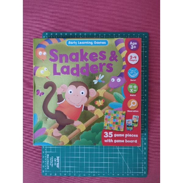 Early learning games. snakes and ladders