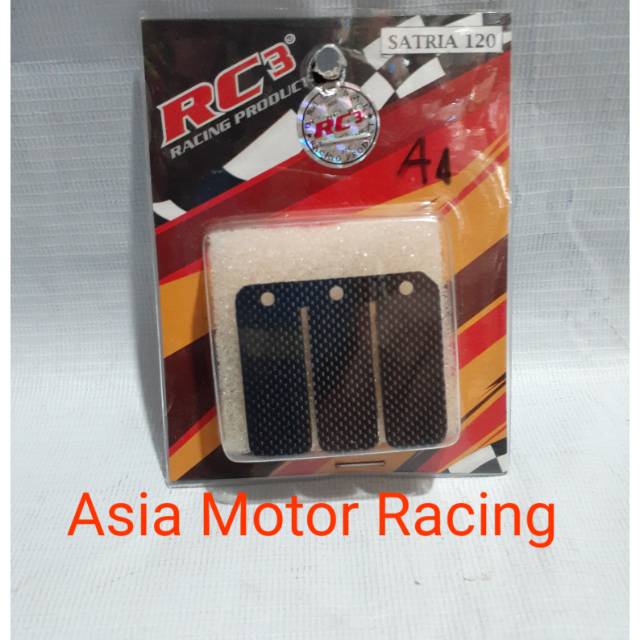 Lidah Membran Carbon Satria 2 Tak 120 RU RC3 - Reedvelve Lidah Membran Harmonika Karbon Satris 2 Tak