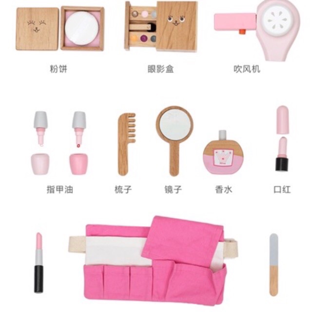 Umu Make up toys - pretend toys - make up bag toys - mainan perhiasan anak - hadiah anak cewek cowok