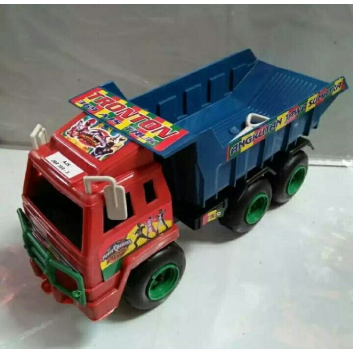 Mainan anak edukasi mobil truck pengangkut pasir mainan truk murah