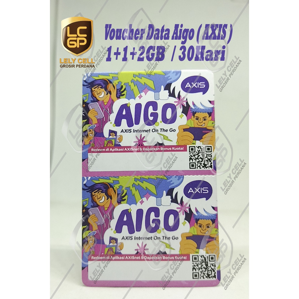 Voucher Axis Aigo 1+1 GB