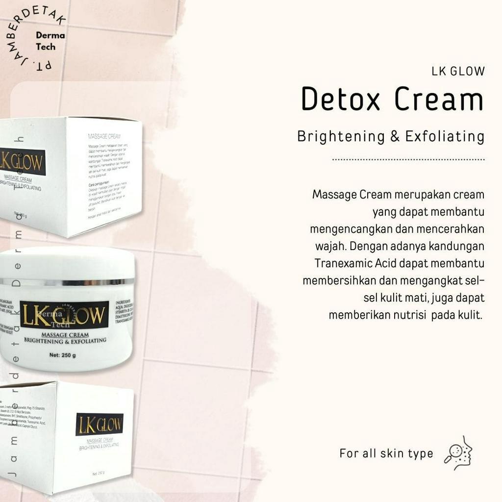 LK Glow Cream Detox 10gr BPOM