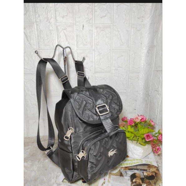 Ransel Korean Full Bordir Mini Terlaris Uk25X18X8CM