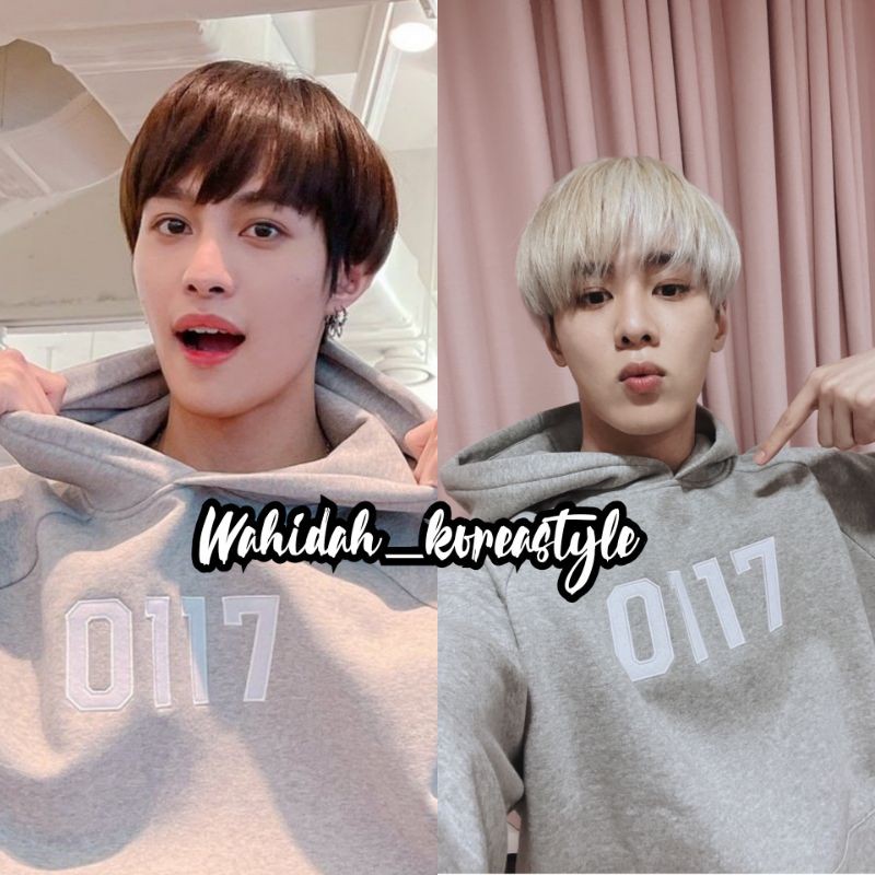 Jaket Hoodie WayV "0117 WayV Anniversary Date" Baju Idol K-Pop Fashion