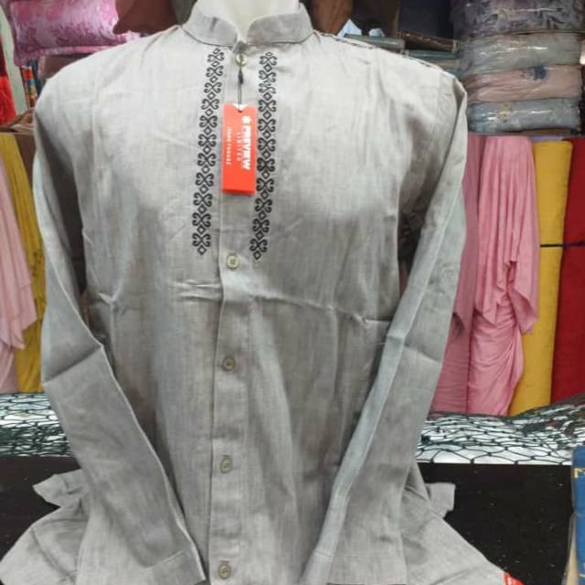 Baju koko pria Itang yunasz(tangan panjang)