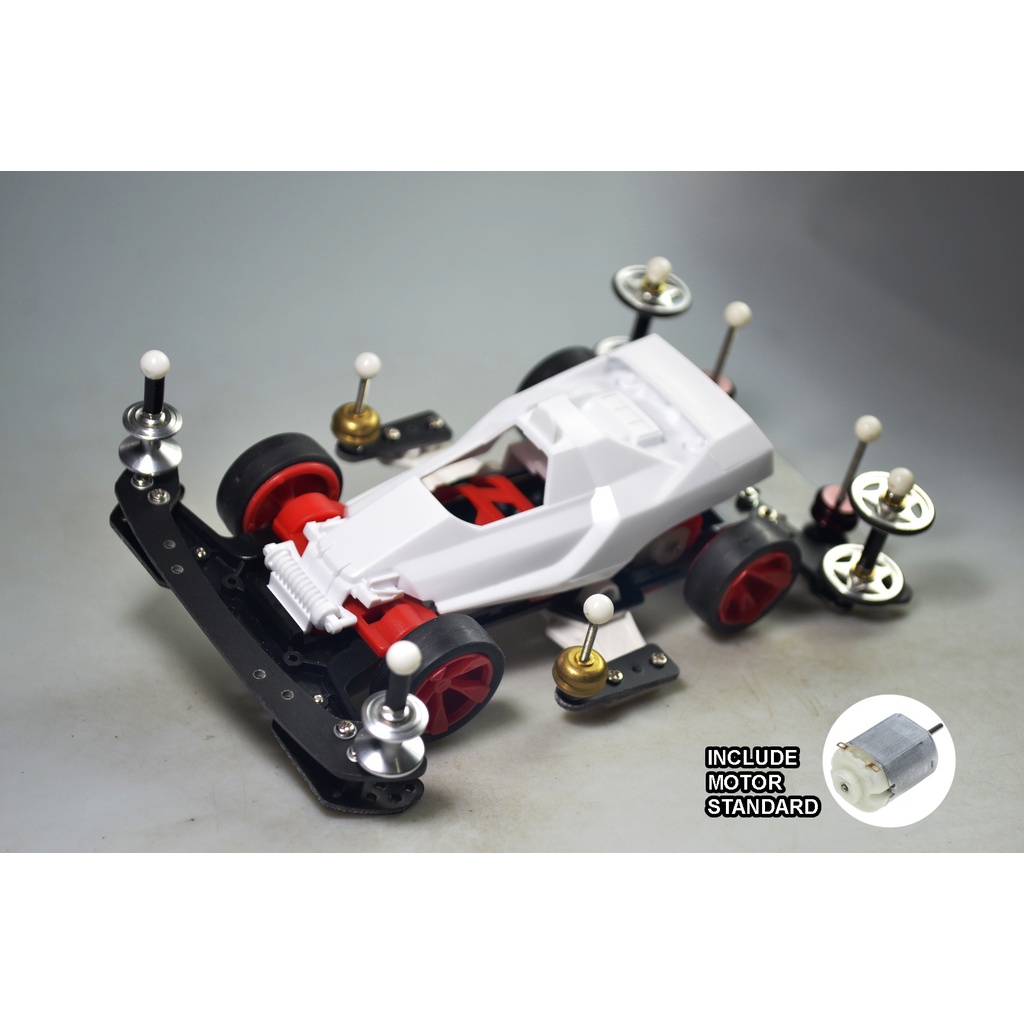 Tamiya Side Damper 50 + Motor SMC Standard//HawkRacer Magnum Saber //Super II Chassis