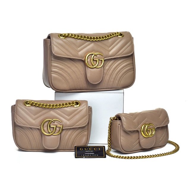 Tas Gucci Shoulder GG Marmont Matelasse 