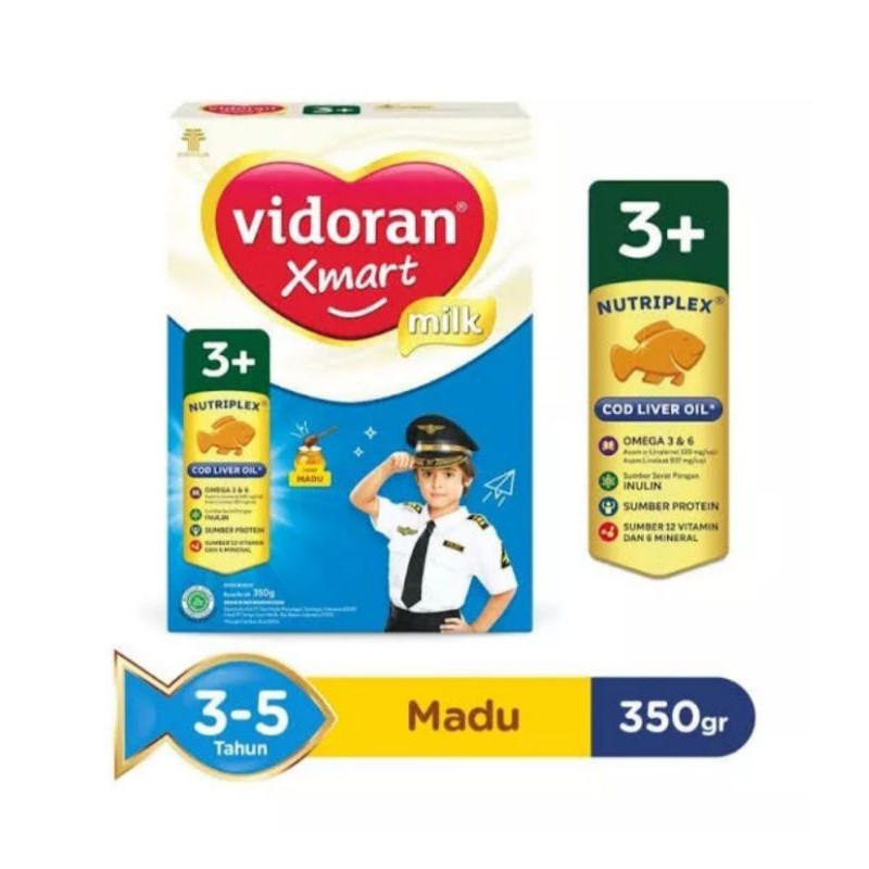 

Vidoran Xmart 3+ Madu 350gr