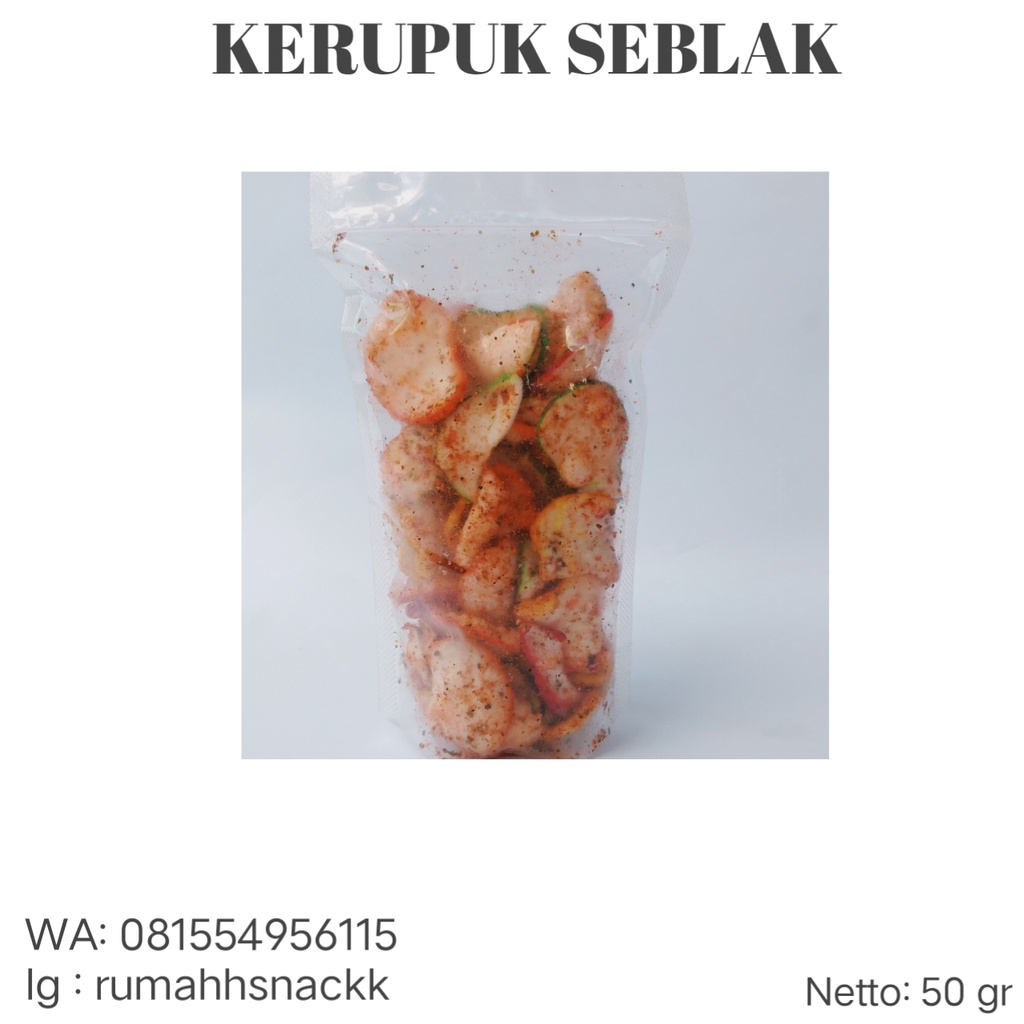 

Kerupukseblak