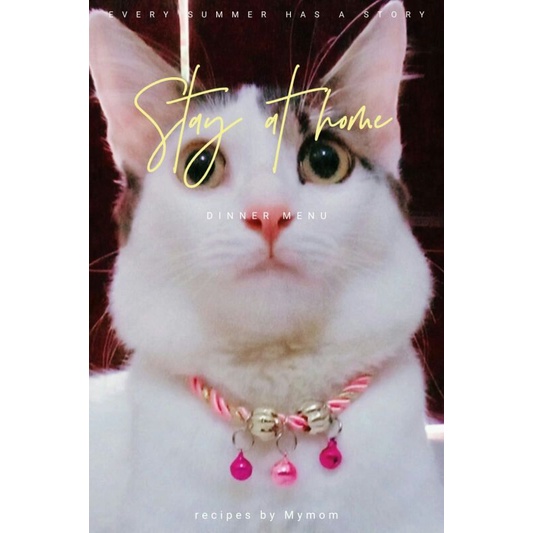 kalung kucing pinky lonceng 3  imut keren dan elegant