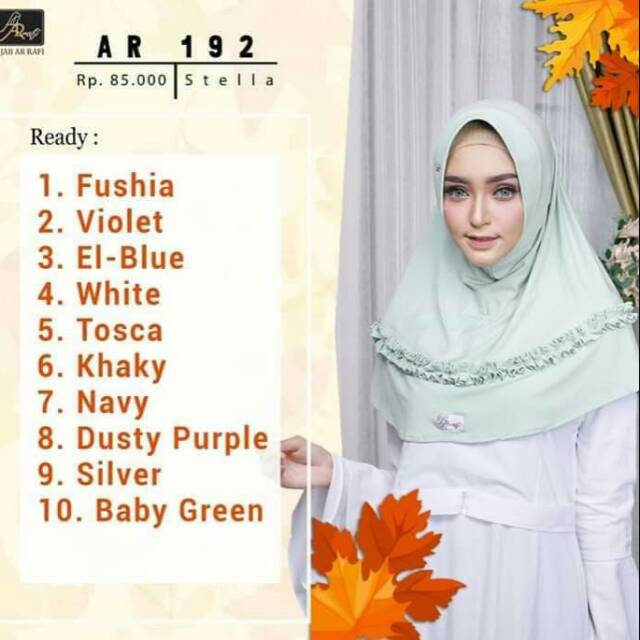 Hijab Ar Rafi AR 192