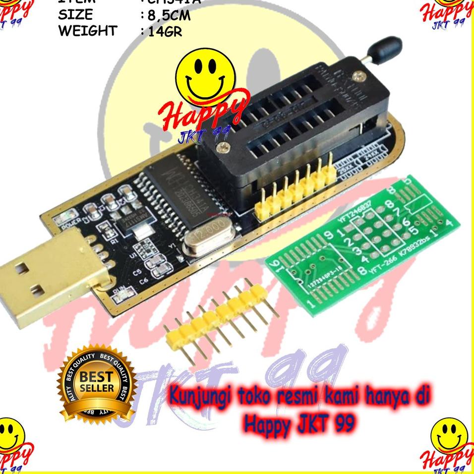 Update Harga [ HAPPY JKT 99 ] ORIGINAL CH341A CH341 CH 341 24 25 SERIES EEPROM FLASH BIOS USB PROGRA