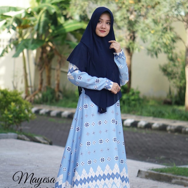 Mayesa Gamis Syar'i Set Linen Kimberly