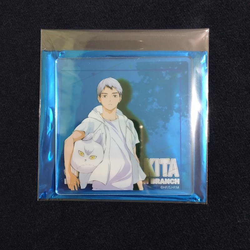 Haikyuu Beach Buncafe Collab Acrylic Coaster - Kitashin