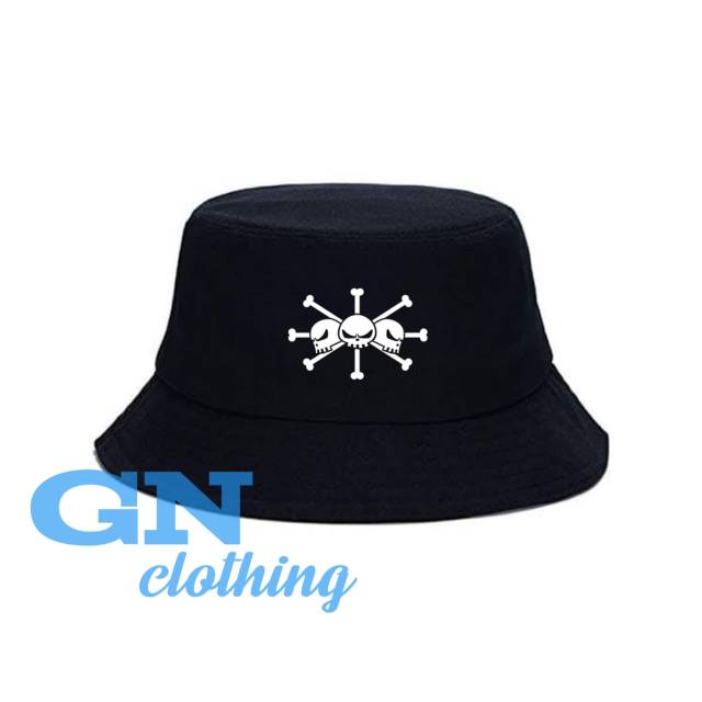 Topi bucket anime onepiece kurohige