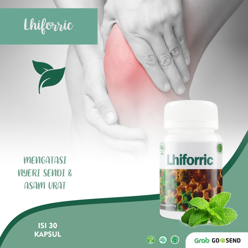 Obat Herbal Asam Urat - Lhiforric Obat Alami Untuk Rematik & Meredakan Nyeri