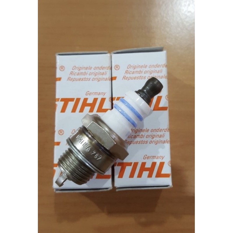 Busi Chain Saw STIHL Spark Plug Semua Tipe & Mesin PotongRumput Asli