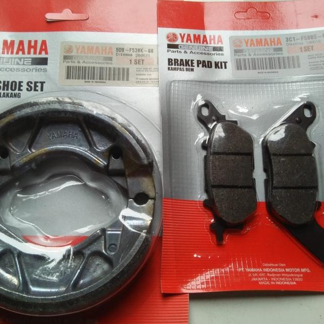 ♣ KAMPAS REM DEPAN BELAKANG YAMAHA JUPITER Z1/VEGA ZR/FORCE FI/ORI-YGP ◊