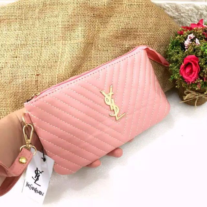 ✓BISA COD✓ Dompet Wanita Mini Bahan Kulit Premium Fashion Bisa Muat HP dan Kartu