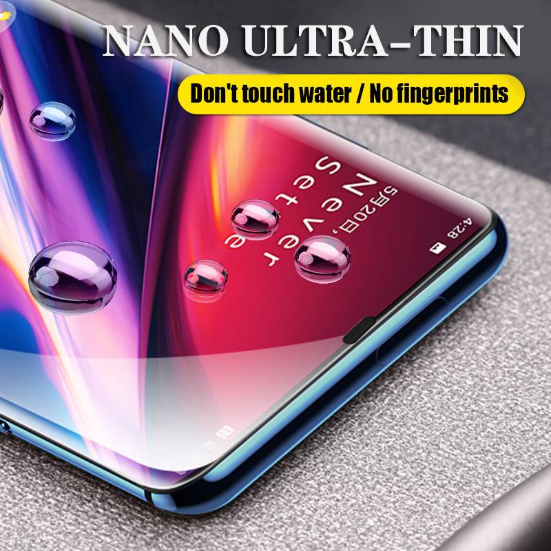 Pelindung Layar Hydrogel Hd Invisible Ultra Tipis Untuk Vivo X60 X60Pro X50 X50Pro Ioqq 7 Nex 3s