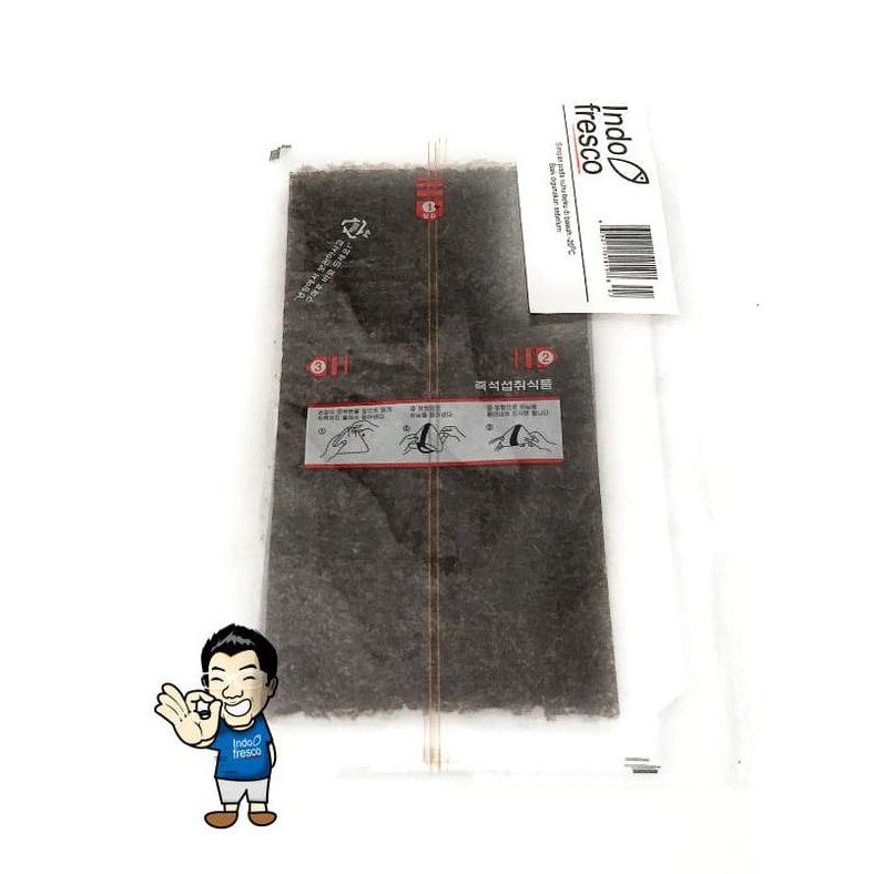 

BIG SALE! Manjun Triangle Onigiri Wrapper Nori/ Rumput laut/ Seaweed- 10 lembar