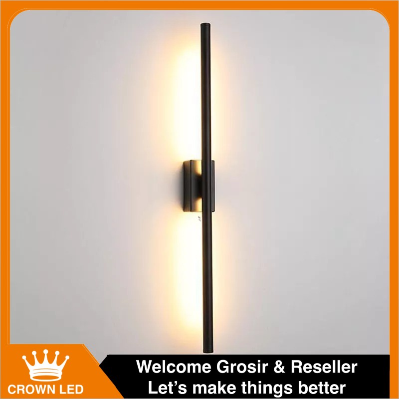 Lampu Dinding Hias Mewah Premium Matchstick Sconce Wall Lamp Black Gold