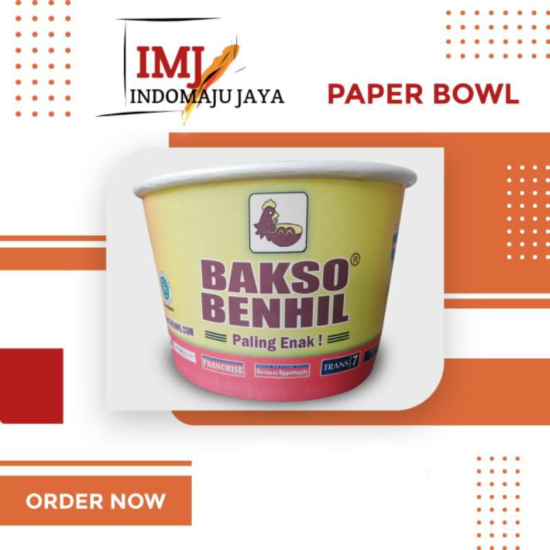

SABLON PEPER BOWL FULL COLOR mimimal order 1000pcs