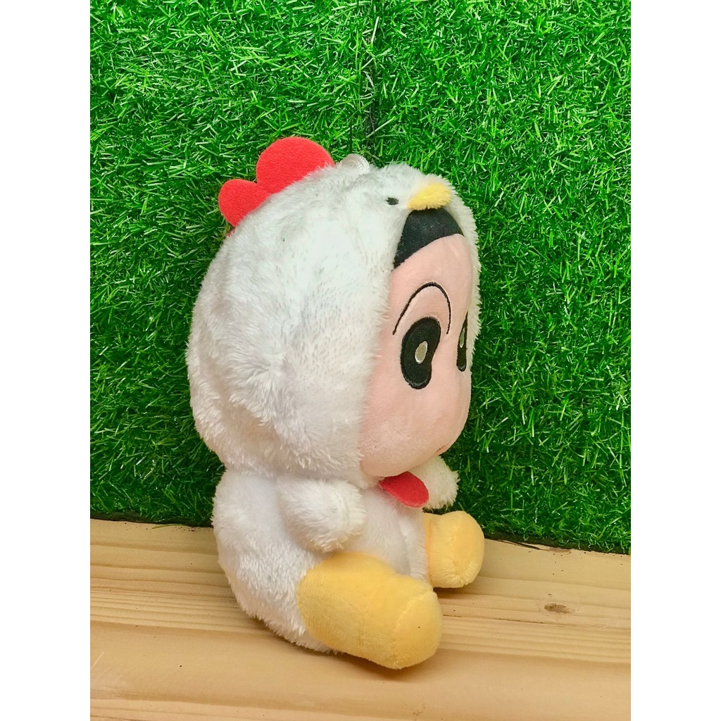 BONEKA CRAYON SHINCHAN KOSTUM CHICKEN AYAM PIG BABI ACTION KAMEN MASK