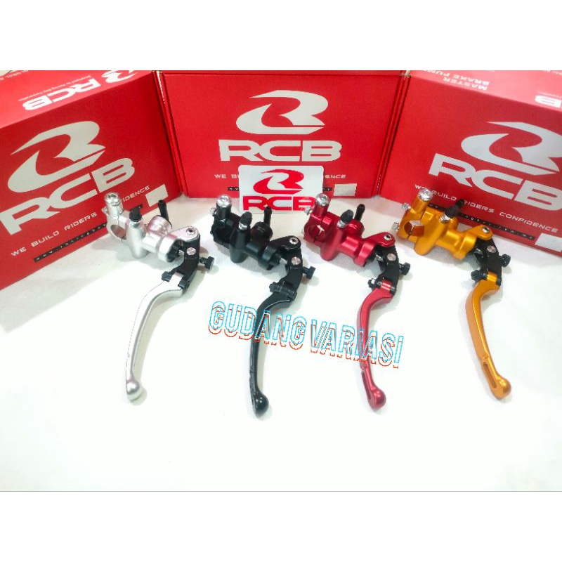 MASTER REM KANAN RCB RACING BOY S1 SERIES 14MM ORIGINAL UNIVERSAL