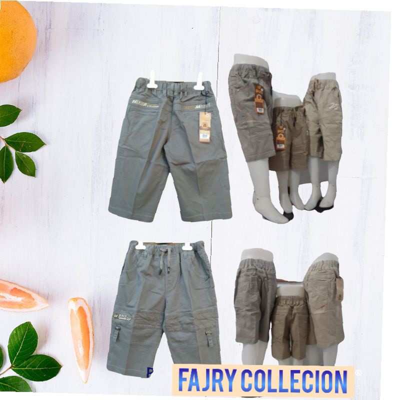 Celana Pendek Anak Laki-Laki BOMBI Bahan Katun