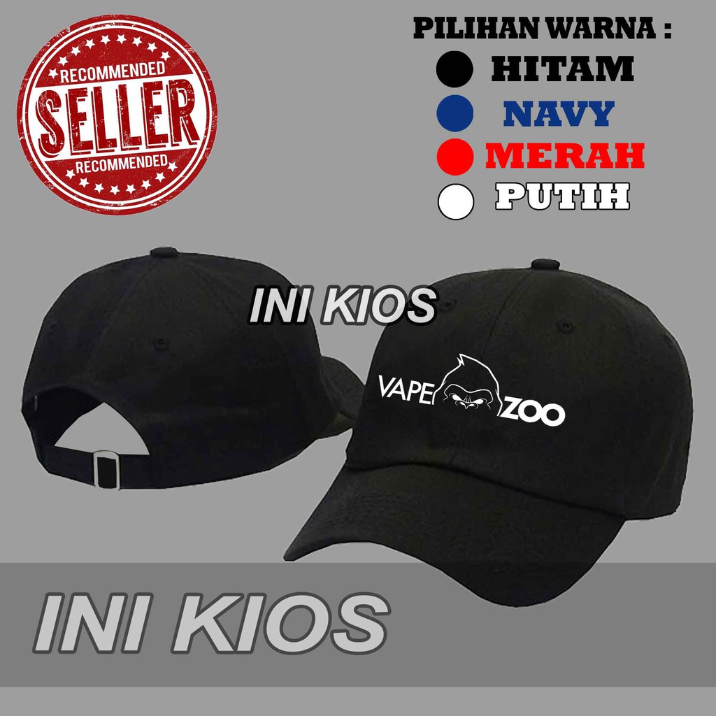 KEREN Topi BASEBALL VAPEZOO VAPE ZOO HEXOHM Distro Pria Wanita Polos MANTAP